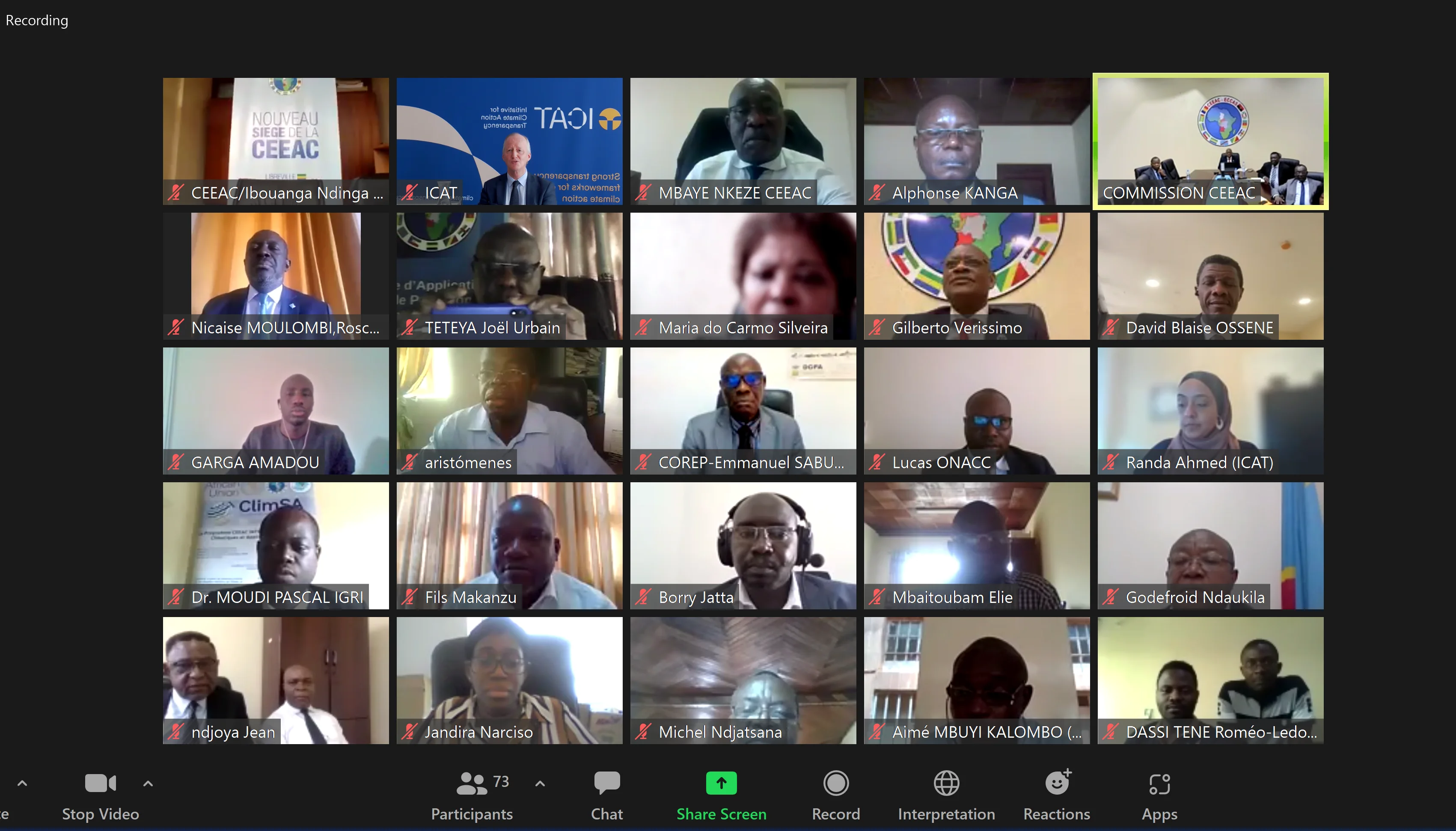 Regional climate transparency hub launches in Central Africa